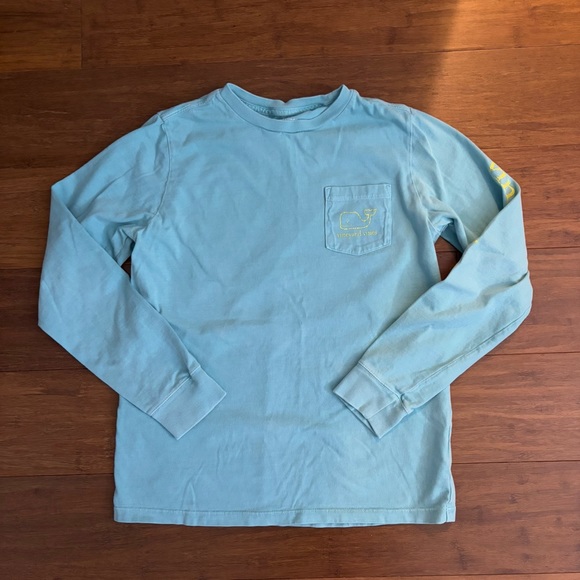 Boys 2 long sleeve T-shirt lot J. Crew Vineyard Vines 9 - Picture 4 of 5